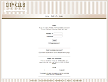 Tablet Screenshot of cityclub-ftw.memberstatements.com